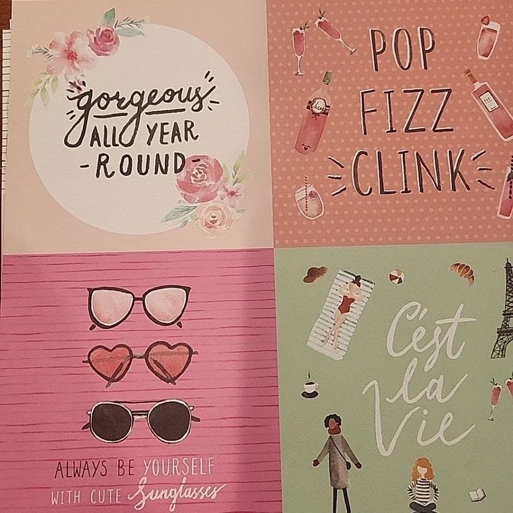 Scrapbooking Crafting Paper Lot